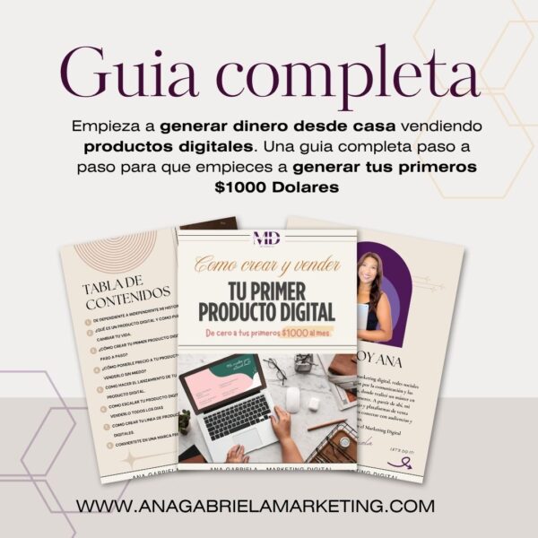 Crea y Vende Productos Digitales desde Cero - Imagen 3