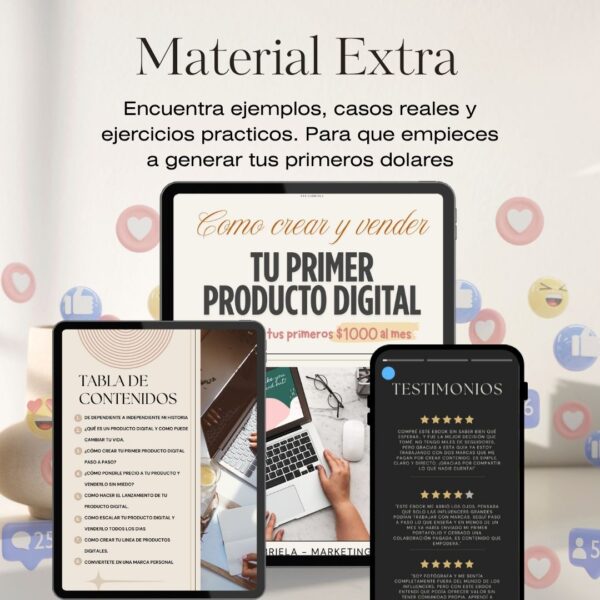 Crea y Vende Productos Digitales desde Cero - Imagen 5