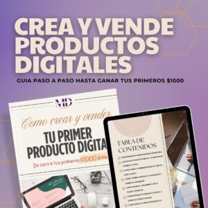 Crea y Vende Productos Digitales desde Cero