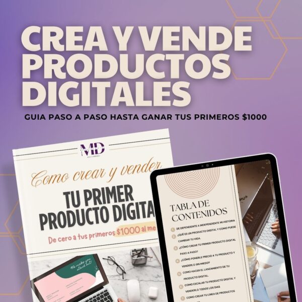 Crea y Vende Productos Digitales desde Cero